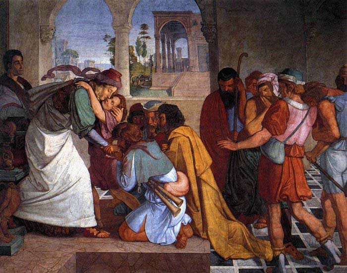 CORNELIUS, Peter The Recognition of Joseph by his Brothers